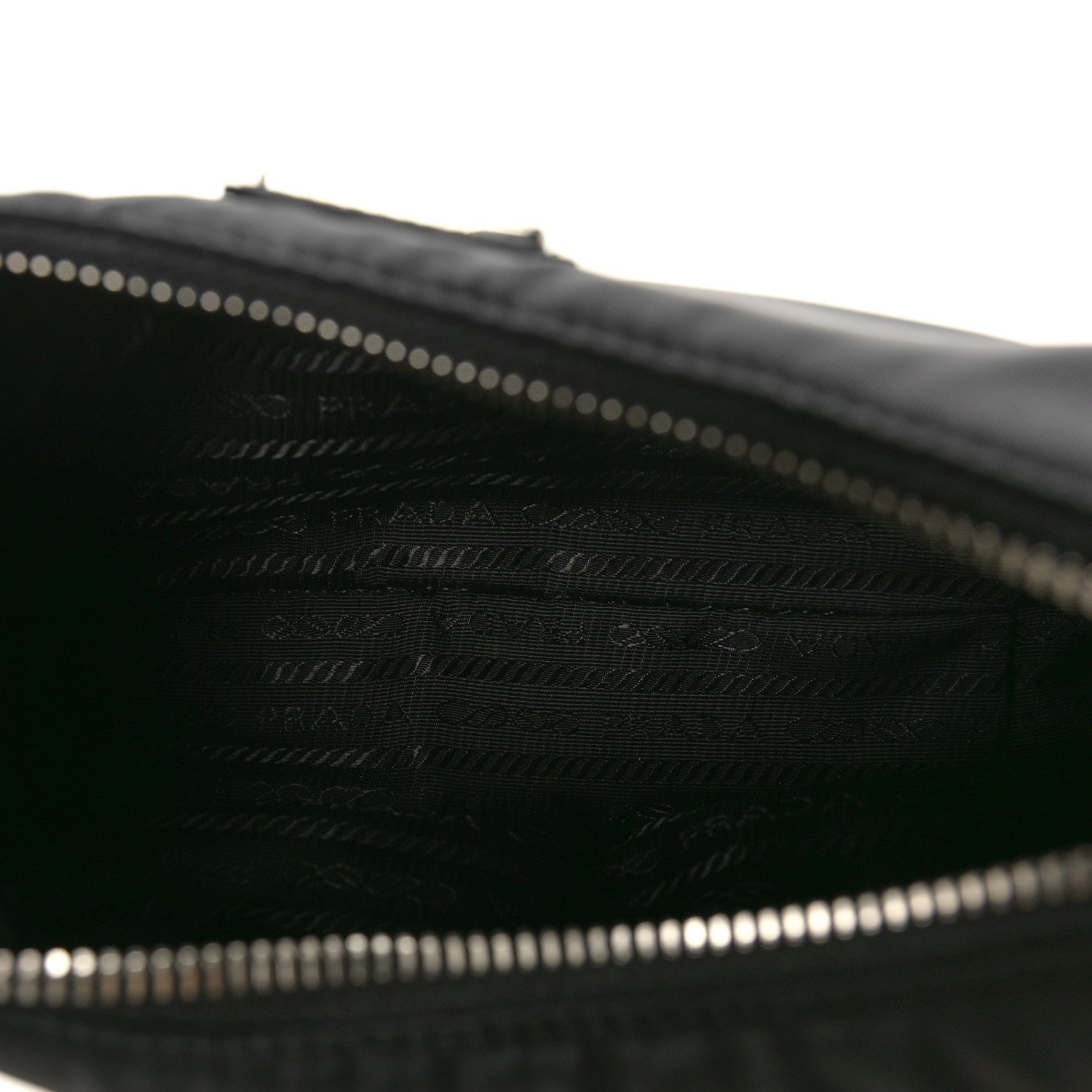 Prada Tessuto Nylon Saffiano Mini Re-Edition 2005 Bag Black 5 of 10
