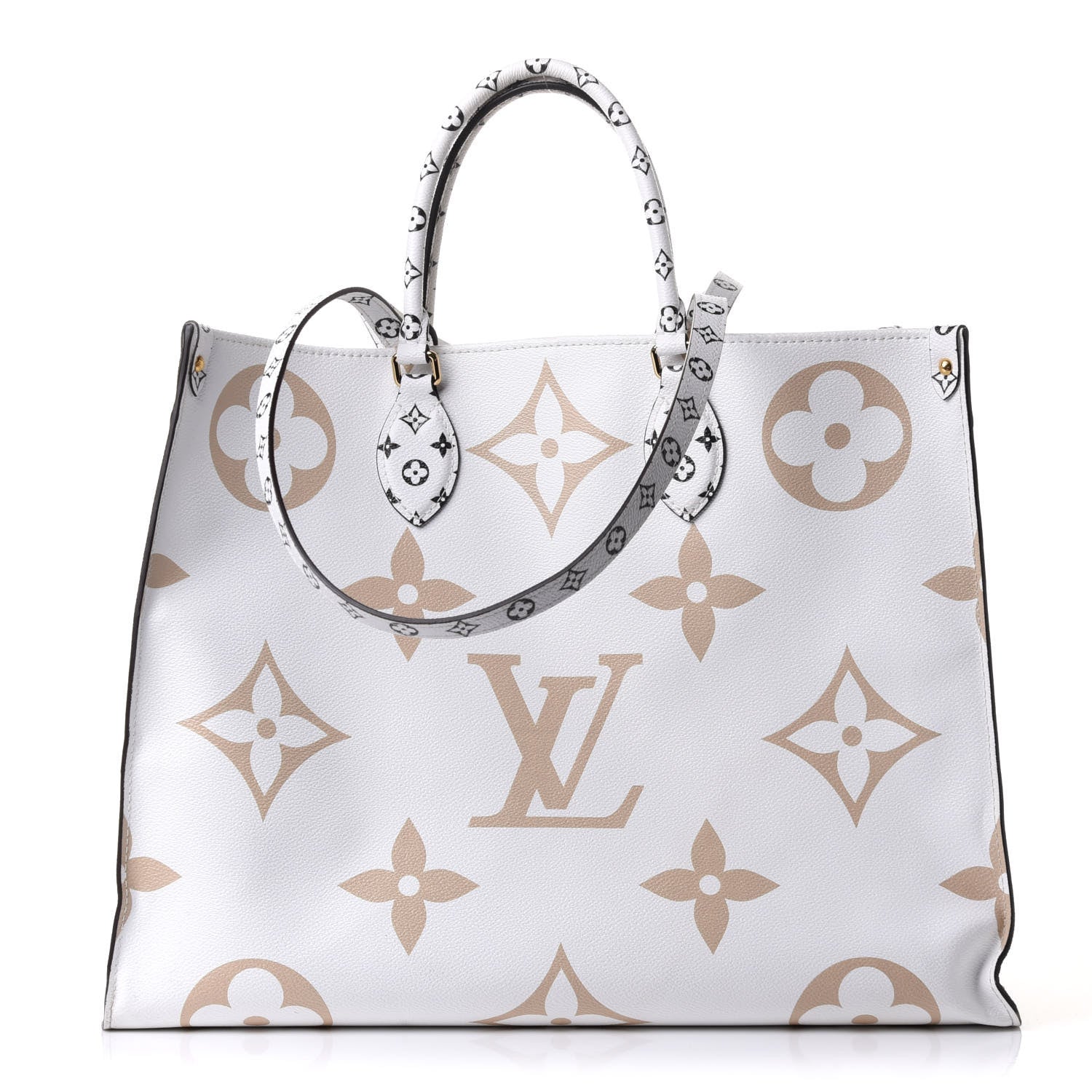 Louis Vuitton Monogram Giant Onthego GM Kaki Beige 1 of 10