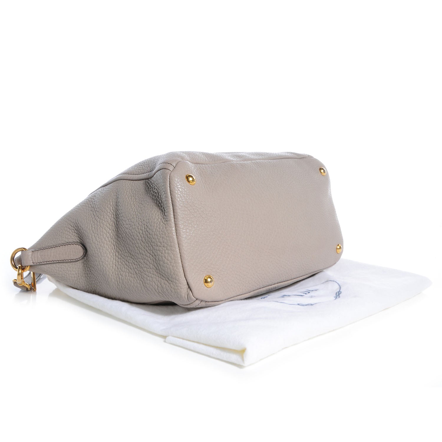 Prada Vitello Daino Tote Pomice 4 of 12