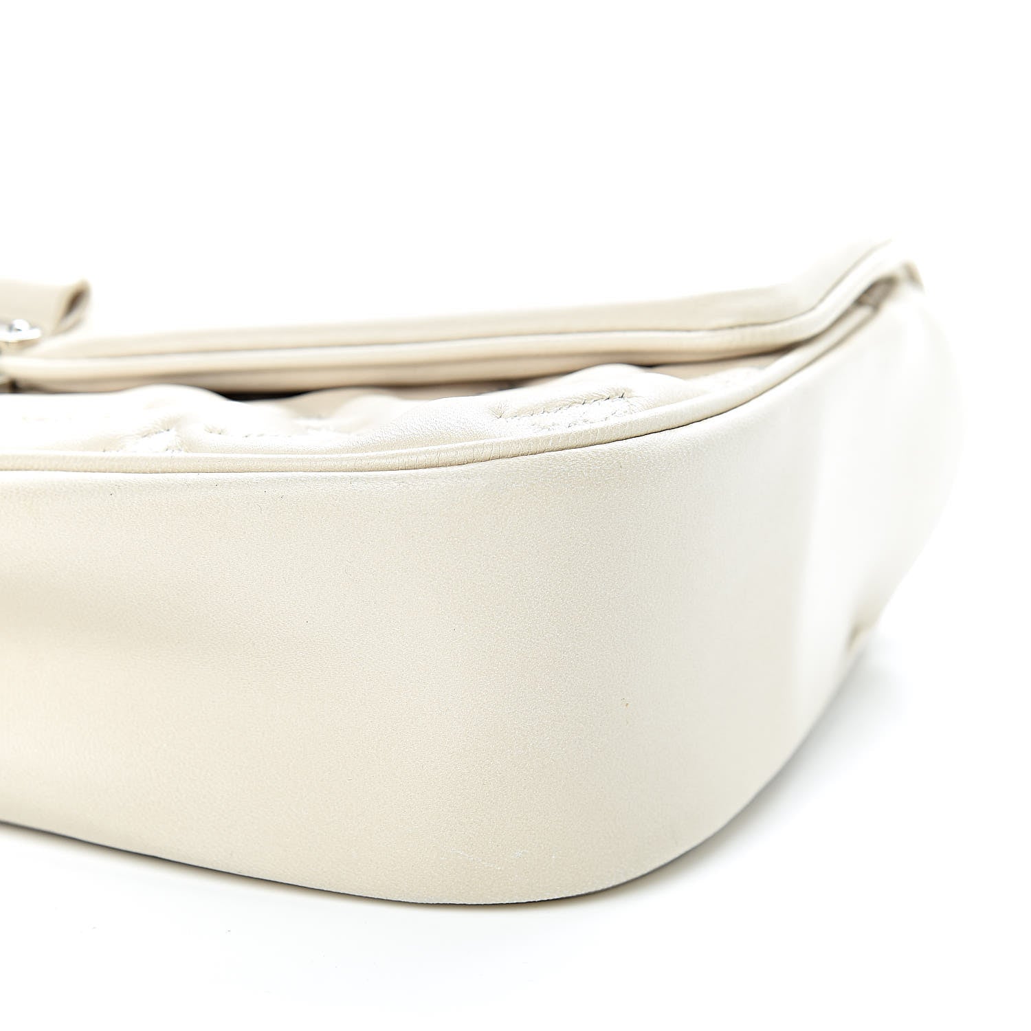 Louis Vuitton Lambskin Mama Broderie Pochette Ivory 8 of 14