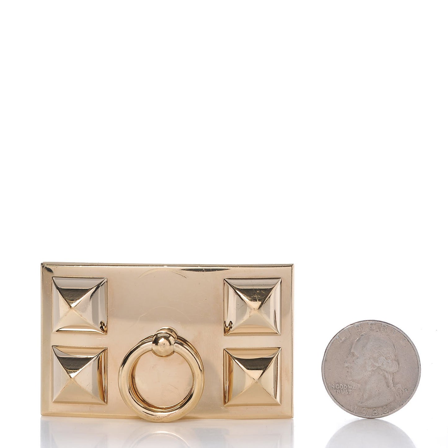 Collier de Chien 32mm Belt Buckle Gold