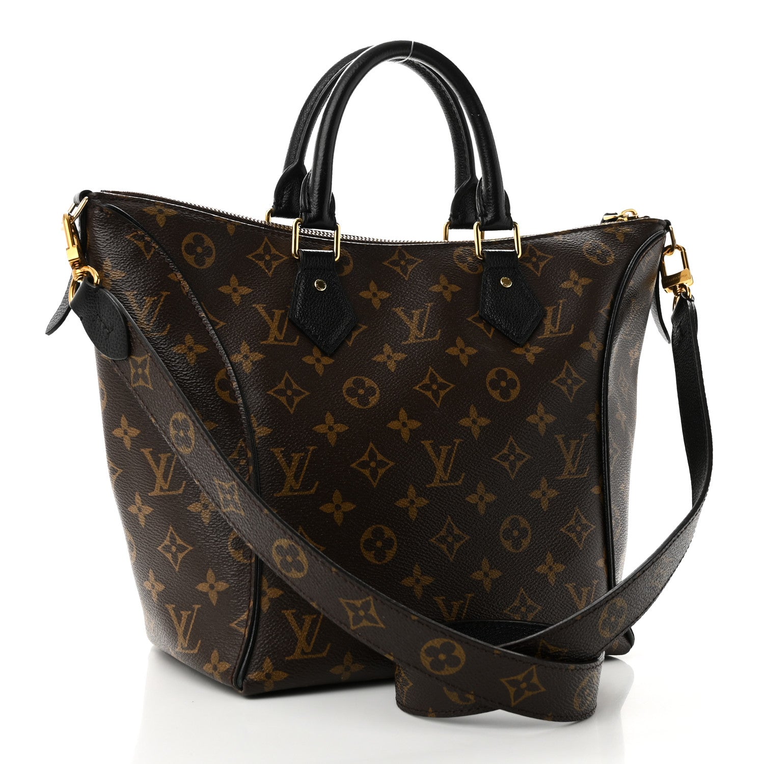 Louis Vuitton Monogram Tournelle PM Black 3 of 9