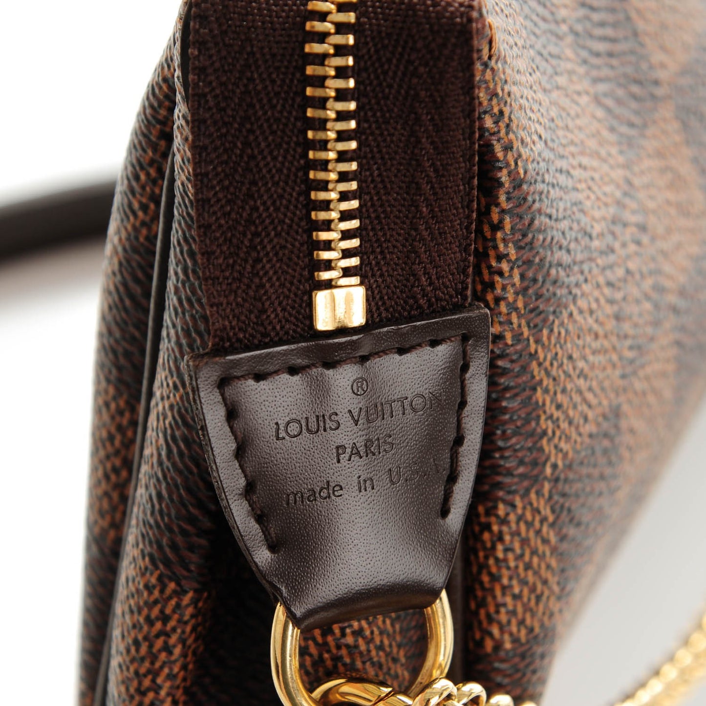 Damier Ebene Eva Clutch