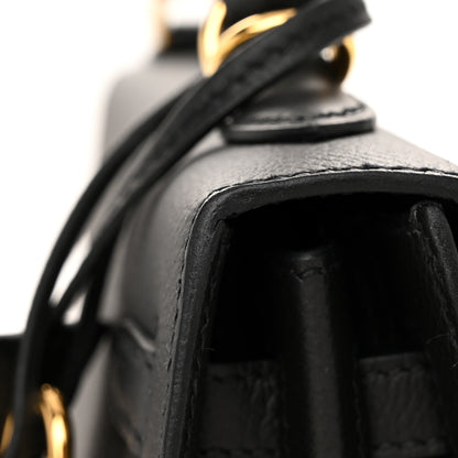Hermes Epsom Kelly Sellier 25 Black 12 of 13