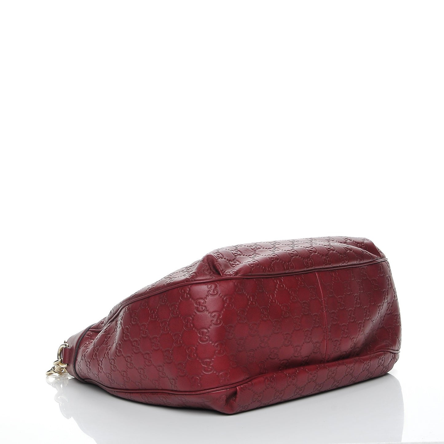 Soft Guccissima Medium Emily Hobo Classic Ruby