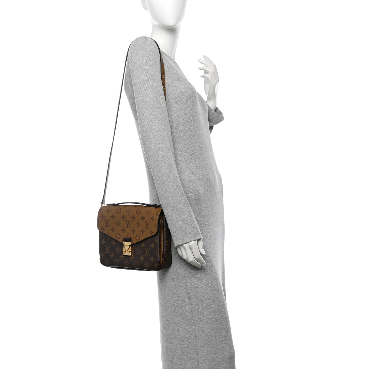 Louis Vuitton Reverse Monogram Pochette Metis 2 of 9