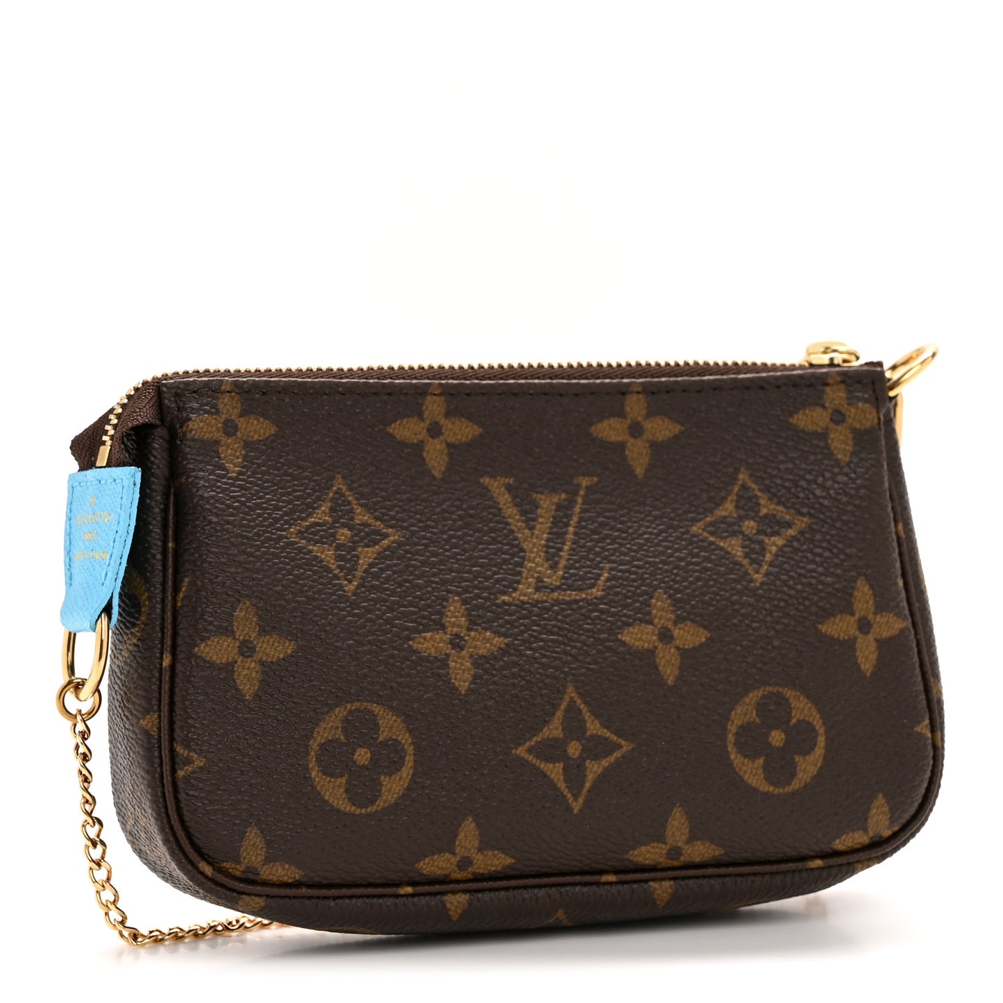 Monogram 2022 Christmas Animation Tokyo Mini Pochette Accessories Blue