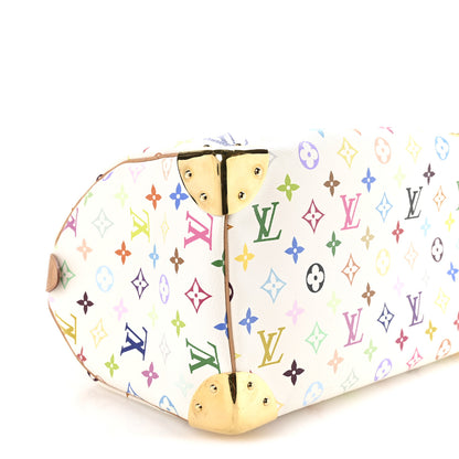 Louis Vuitton Monogram Multicolor Speedy 30 White 9 of 10