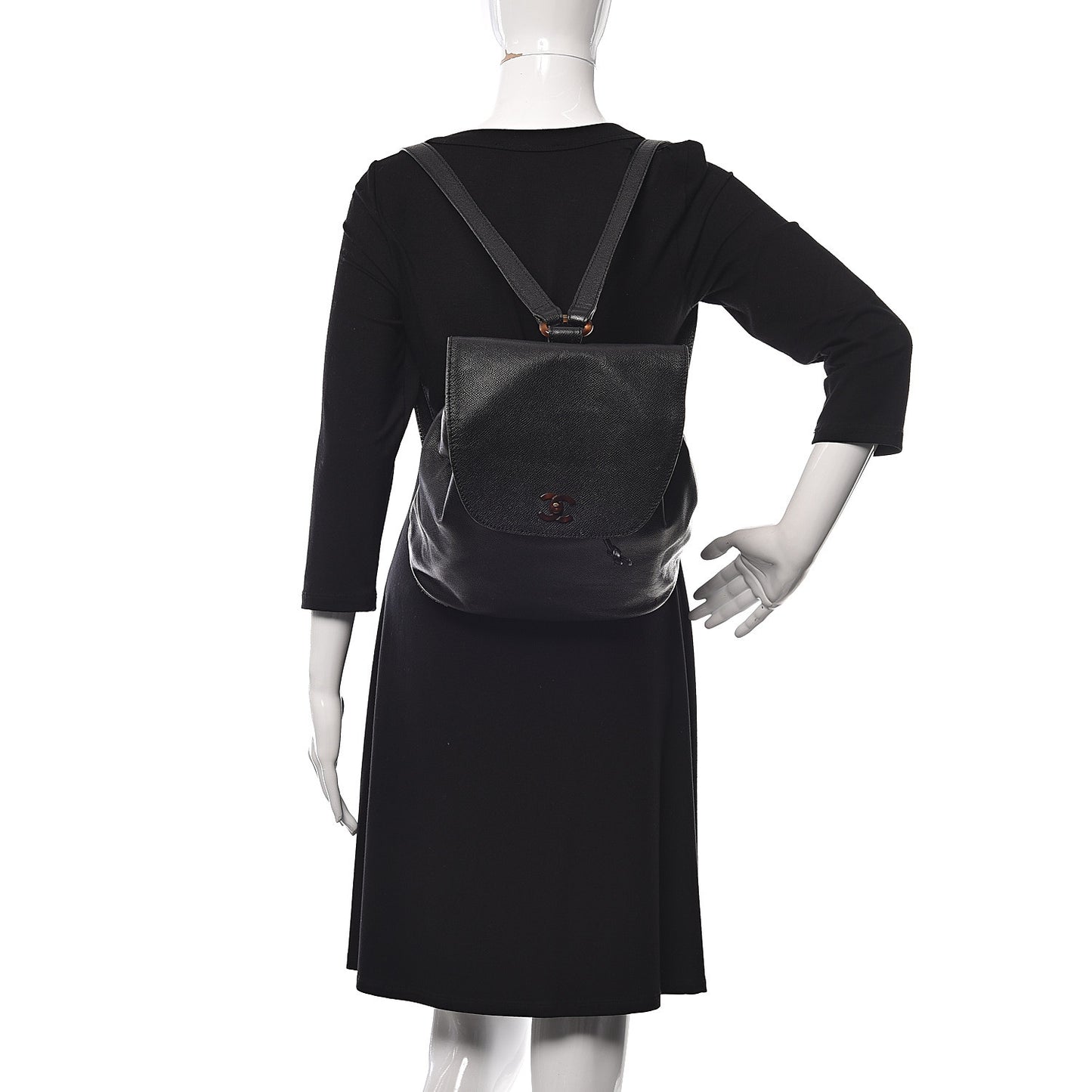 Caviar Tortoise CC Backpack Black