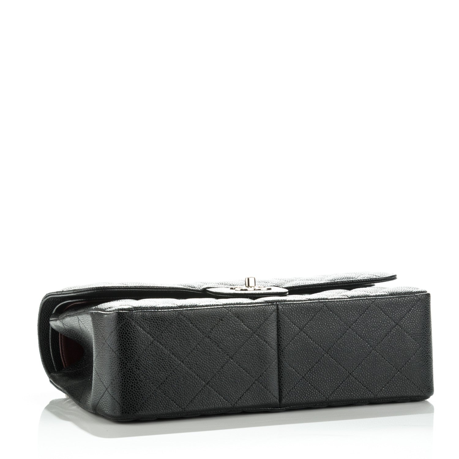 Chanel Caviar Quilted Jumbo Double Flap Black 4 of 8
