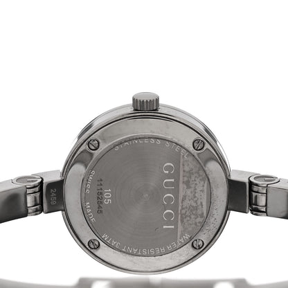 Gucci Stainless Steel 25mm 105 Series Web Quartz Watch 4 of 5