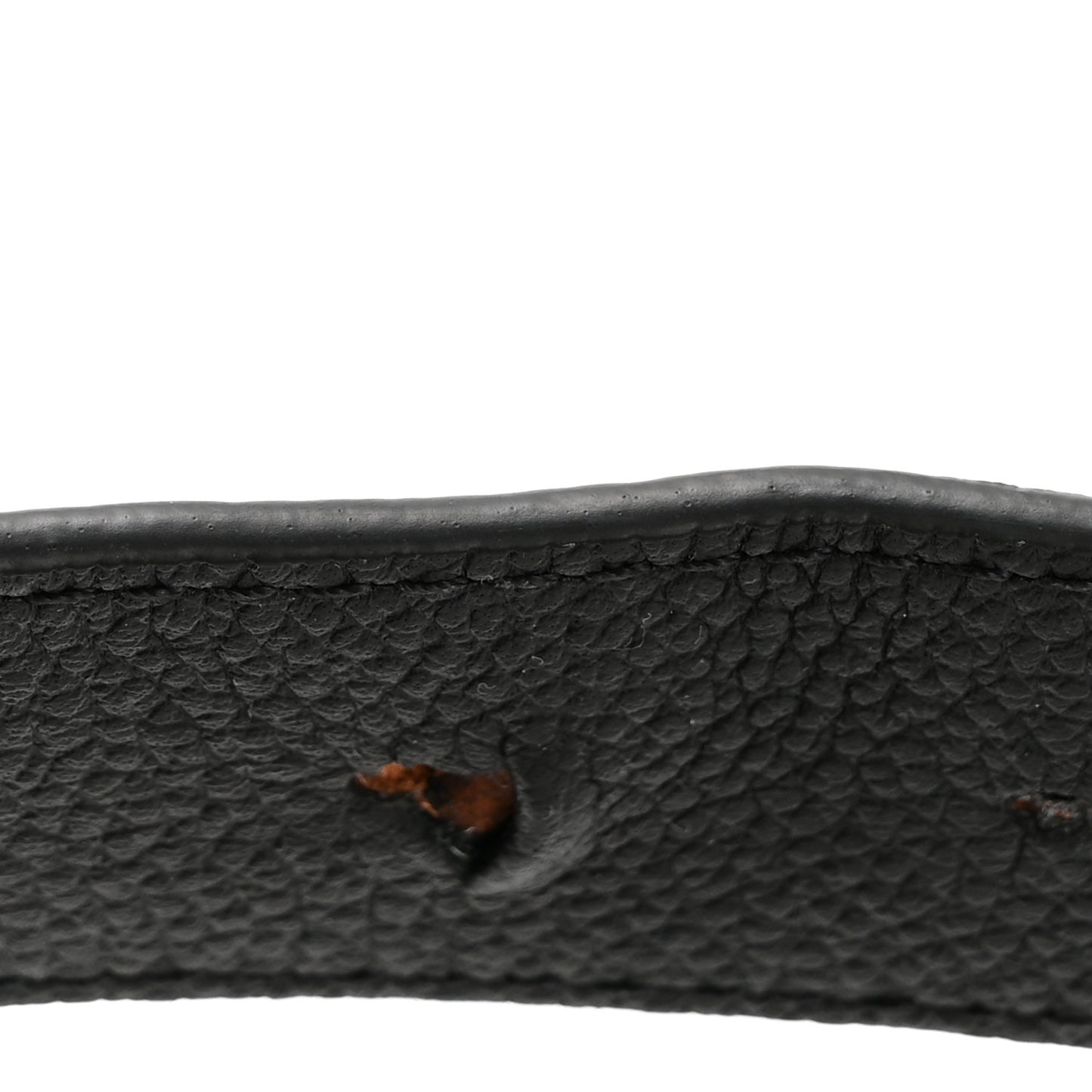 Calfskin Monogram 30mm LV Initiales Reversible Belt 100 40 Black