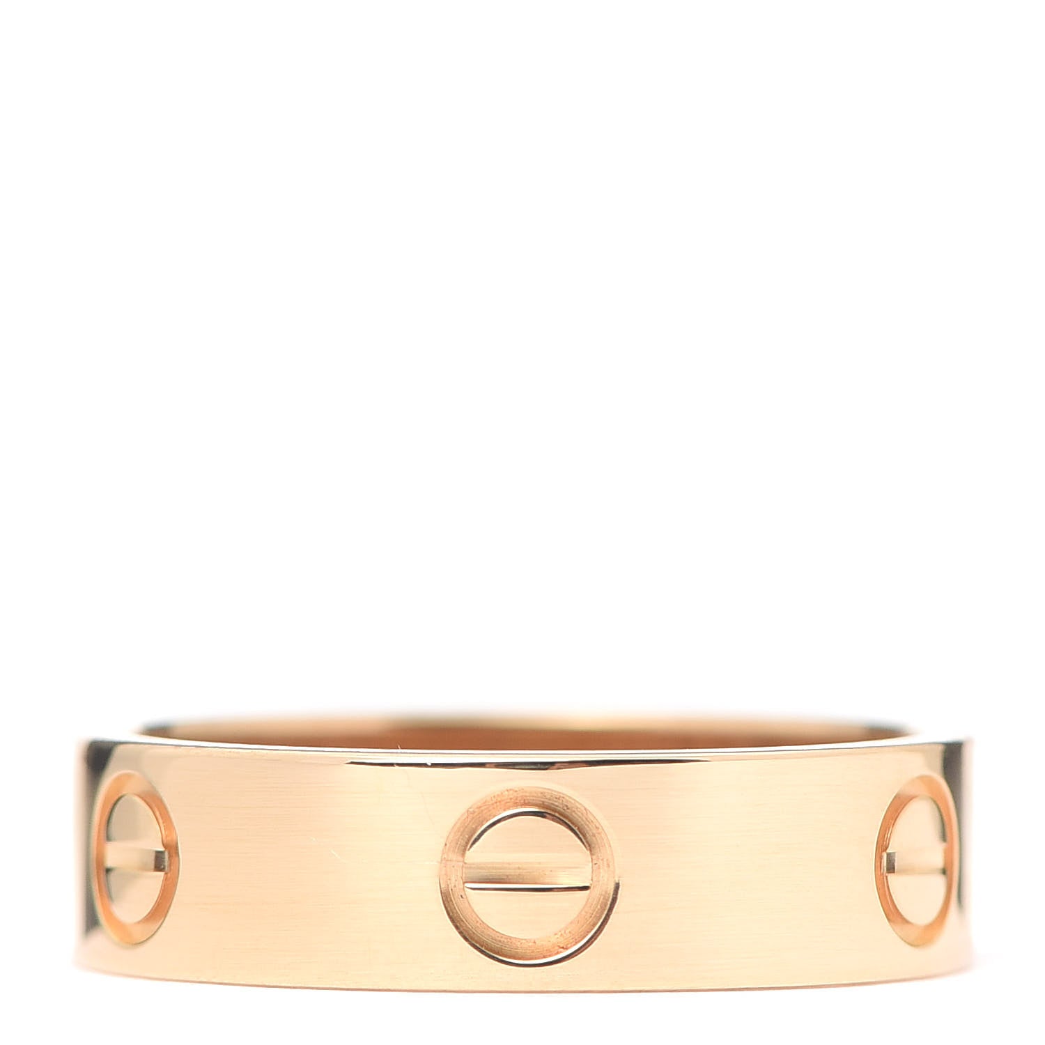 Cartier 18K Yellow Gold 5.5mm LOVE Ring 58 8.25 1 of 5