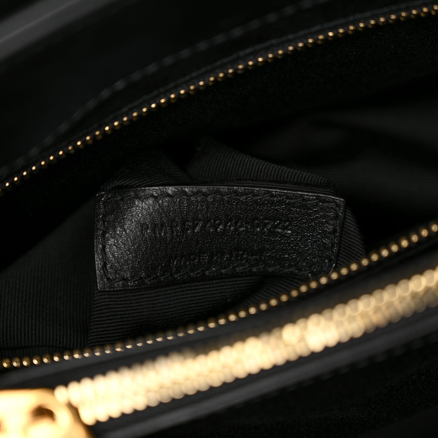 Calfskin Y Quilted Monogram Medium Loulou Chain Satchel Black
