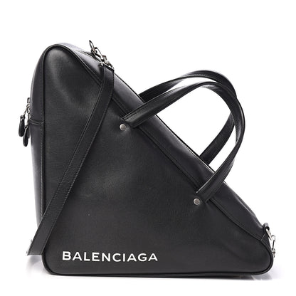 Balenciaga Calfskin M Triangle Duffle Black 1 of 10