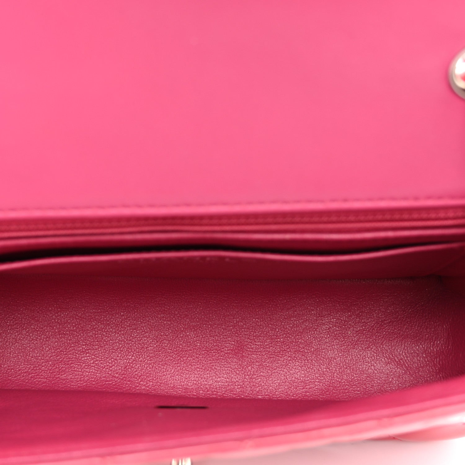 Chanel Patent Calfskin Quilted Mini Rectangular Flap Pink 5 of 11