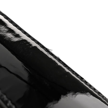 Saint Laurent Patent Le 5 A 7 Hobo Black 13 of 13