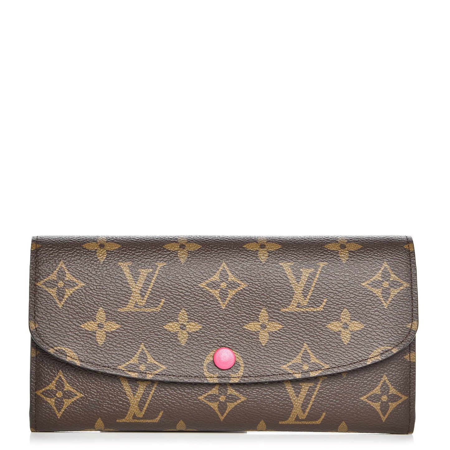 Monogram Emilie Wallet Hot Pink