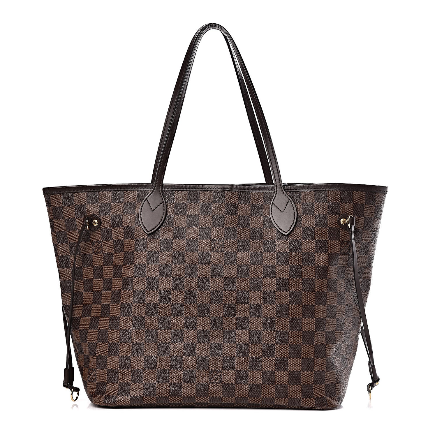 Damier Ebene Neo Neverfull MM Rose Ballerine