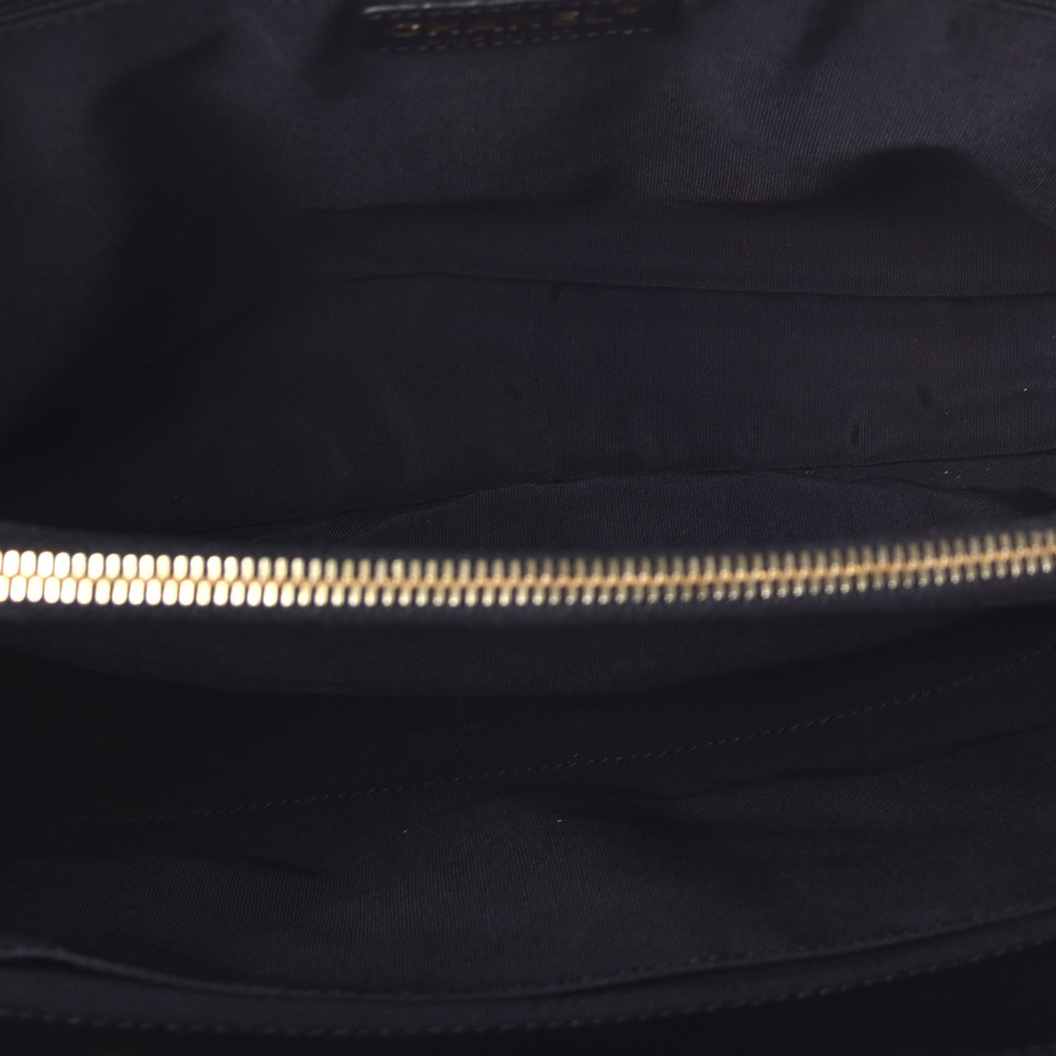 Chanel Caviar Quilted Grand Shopping Tote GST Black 5 of 9