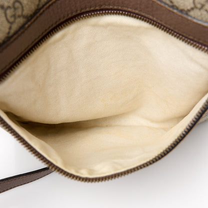 Gucci GG Supreme Monogram Web Medium Ophidia Messenger Bag Brown 12 of 12