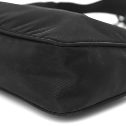 Prada Tessuto Nylon Mini Re-Edition 2000 Bag Black 9 of 13