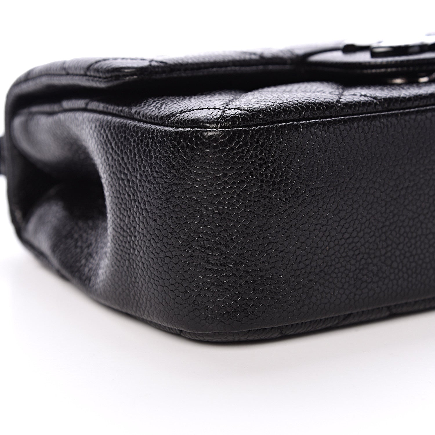 Chanel Caviar Quilted Incognito Mini Square Flap Black 8 of 10