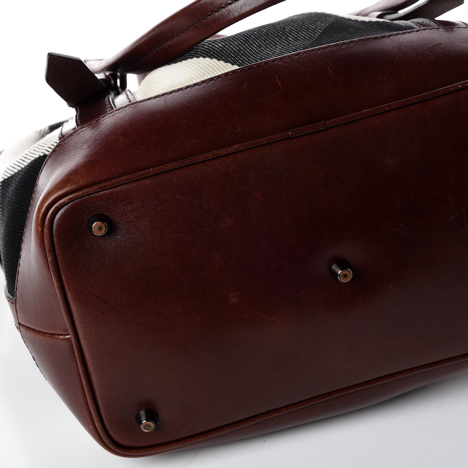 Burberry Canvas Mega Check Lowry Brown 19 of 26