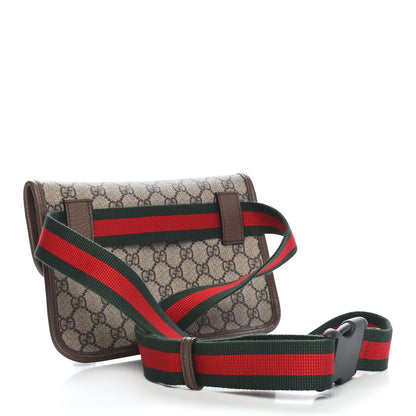 Gucci GG Supreme Monogram Neo Vintage Web Belt Bag Brown 3 of 9