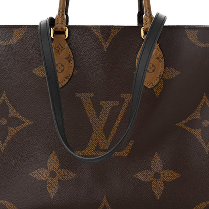 Louis Vuitton Reverse Monogram Giant Onthego MM 7 of 15