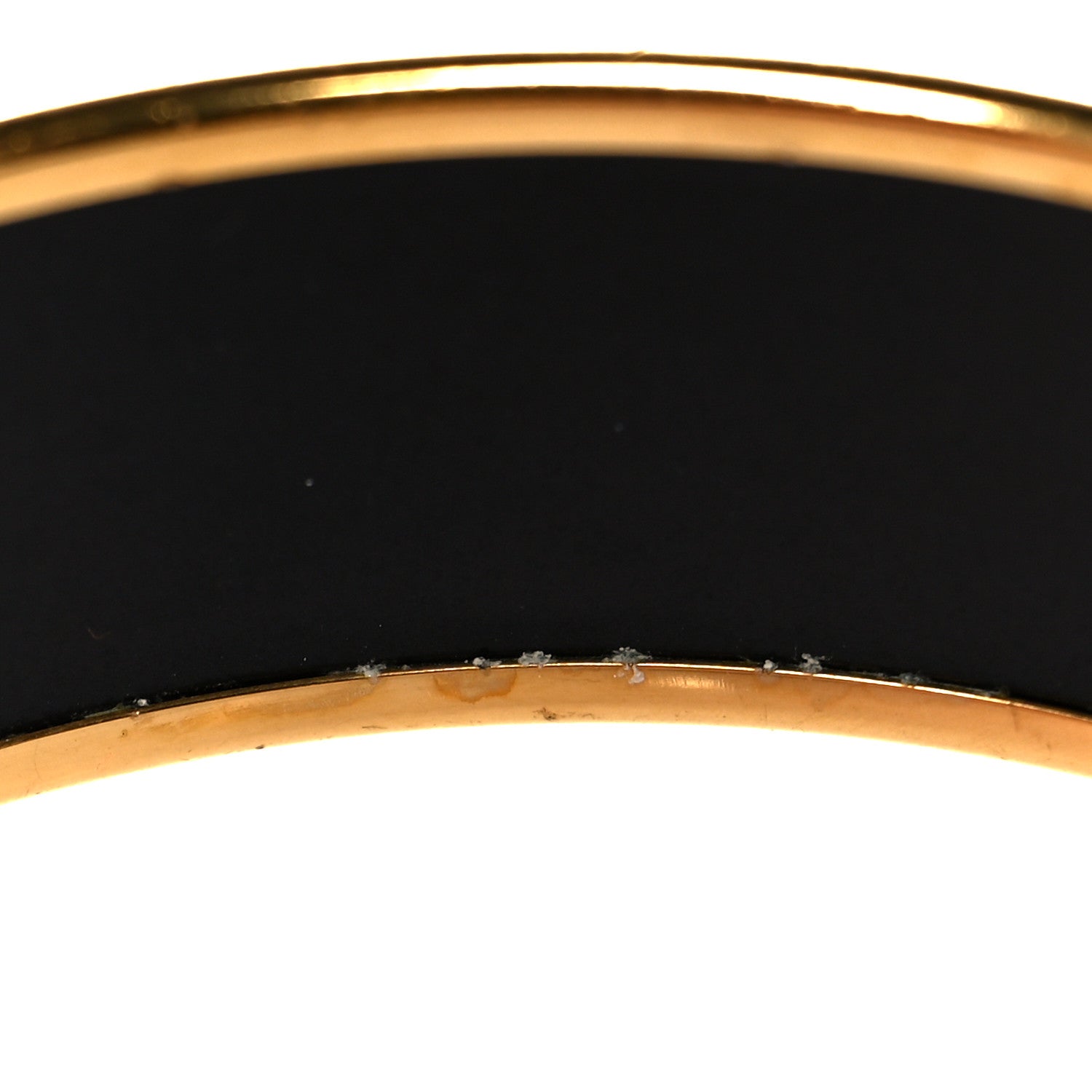 Hermes Enamel Printed De Passage a Paris Wide Bracelet 65 6 of 7