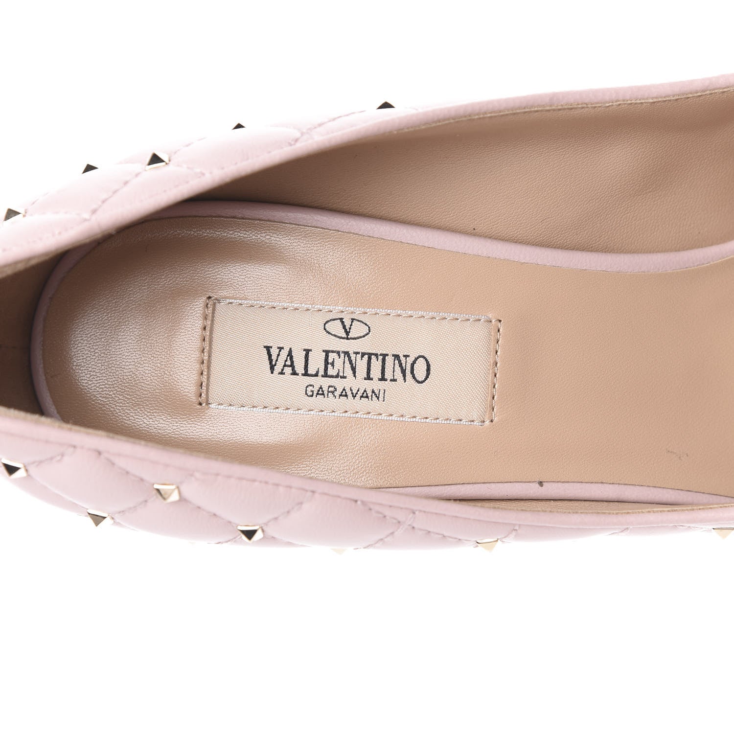 Valentino Garavani Nappa Rockstud Spike 90mm Pumps 37 Water Rose 8 of 11