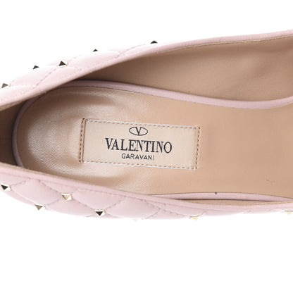 Valentino Garavani Nappa Rockstud Spike 90mm Pumps 37 Water Rose 8 of 11