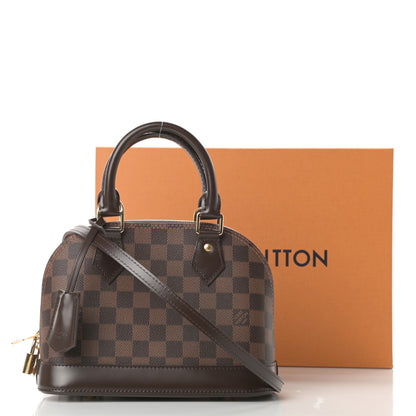 Louis Vuitton Damier Ebene Alma BB 11 of 11