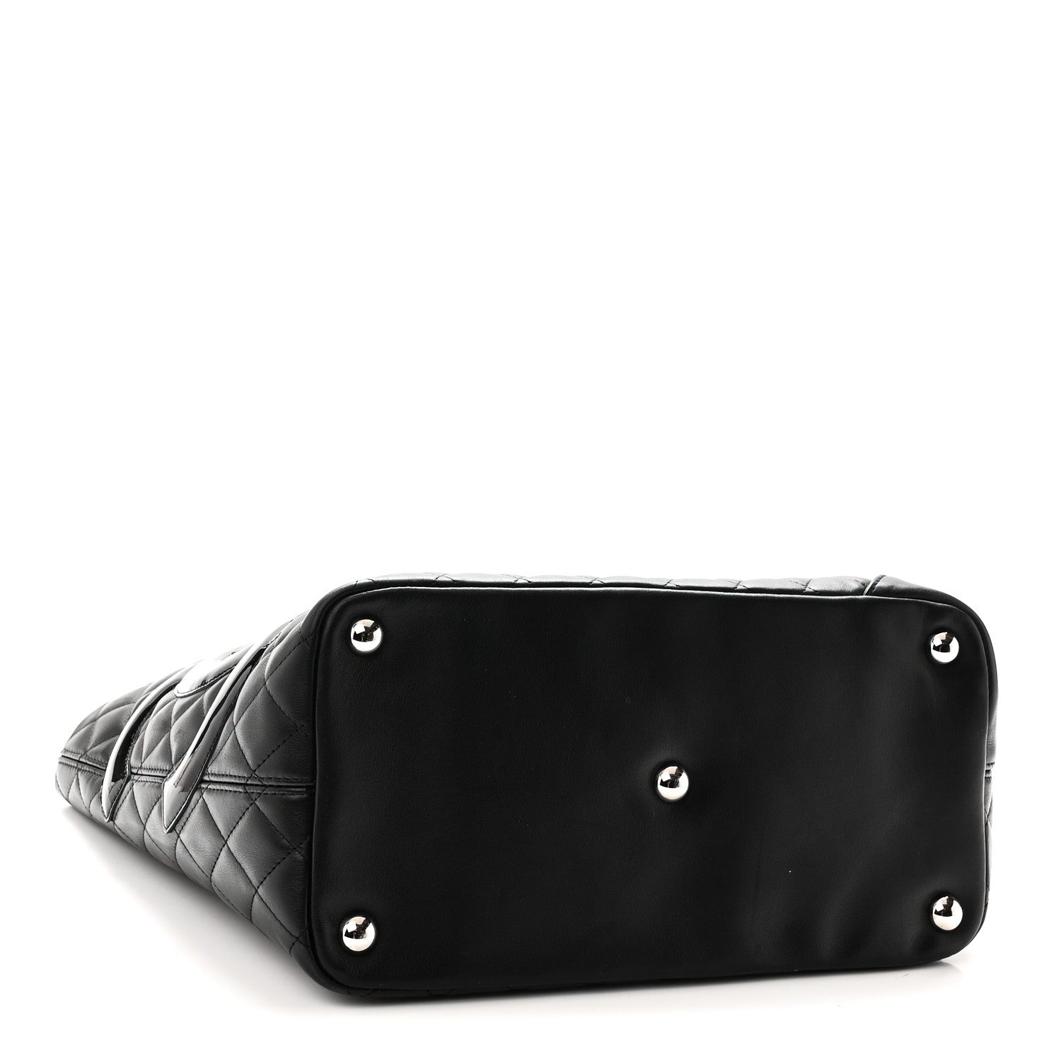 Chanel Calfskin Quilted Large Cambon Tote Black 4 of 10