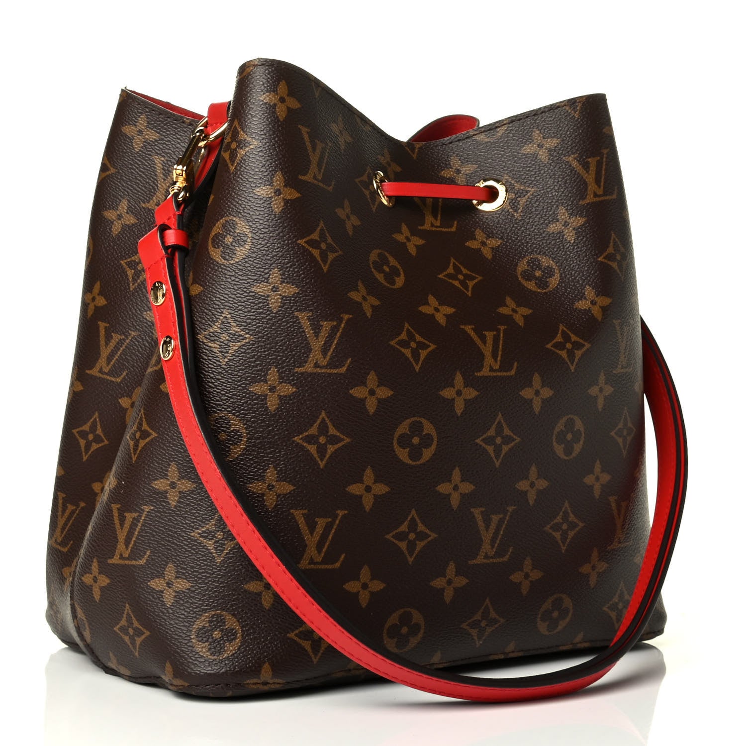 Louis Vuitton Monogram Neonoe MM Coquelicot 2 of 8