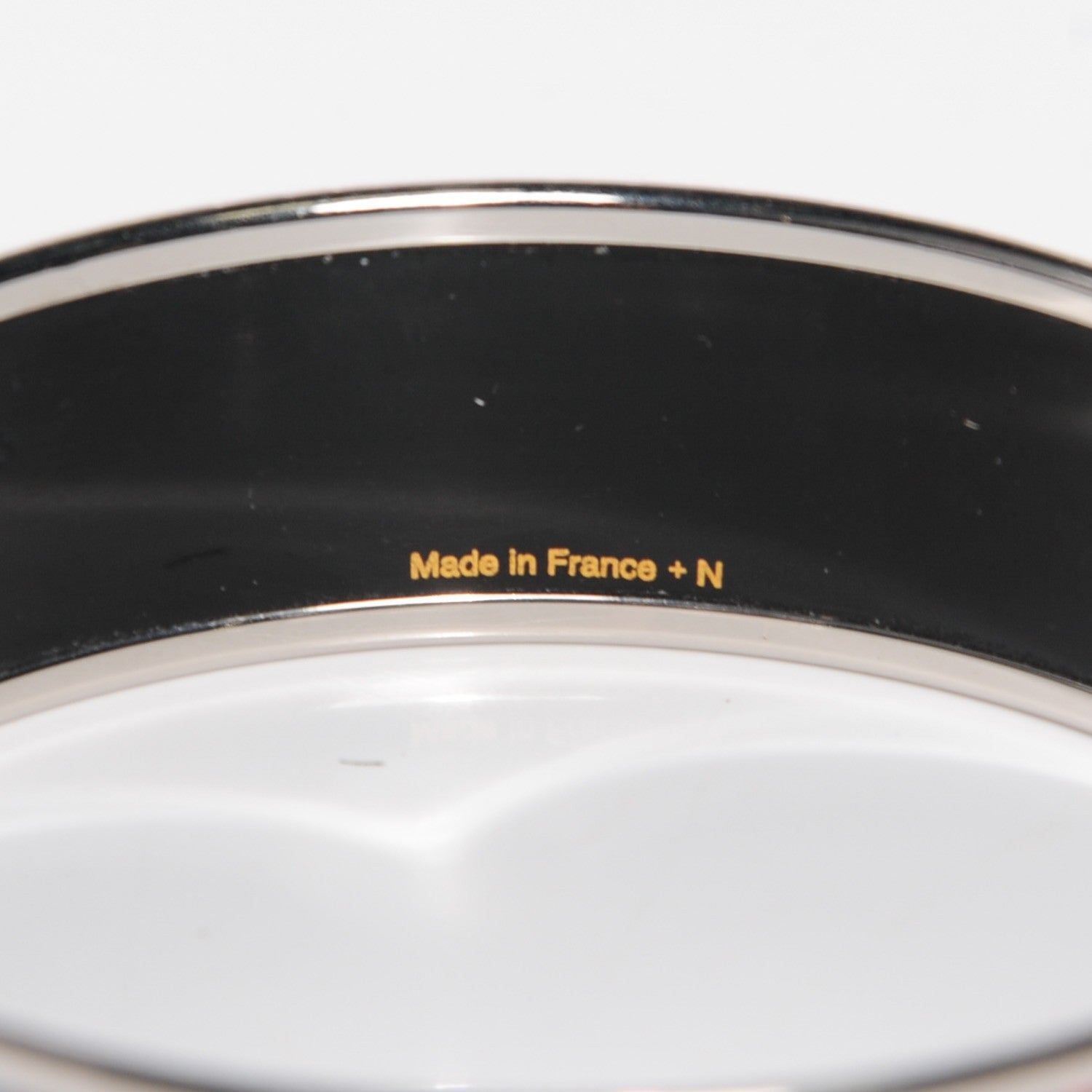 Hermes Enamel Printed Wide Pour Sortir Bracelet 62 6 of 6