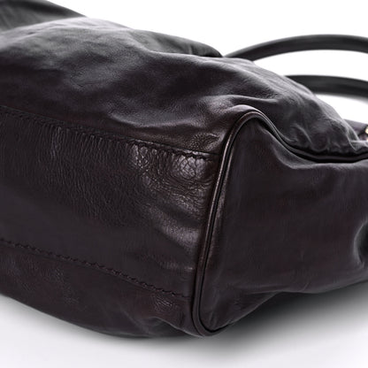 Gucci Calfskin Medium Sukey Tote Dark Brown 10 of 10