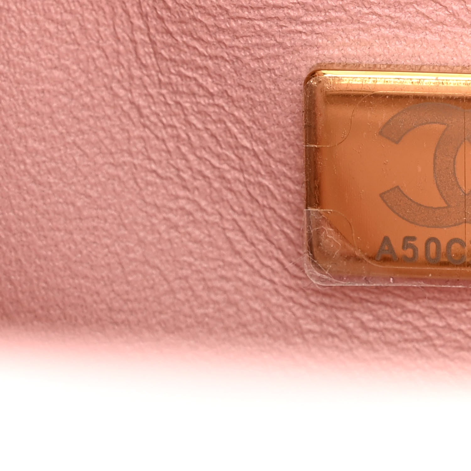 Chanel Lambskin Crystal Diamante Small Flap Light Pink 7 of 11