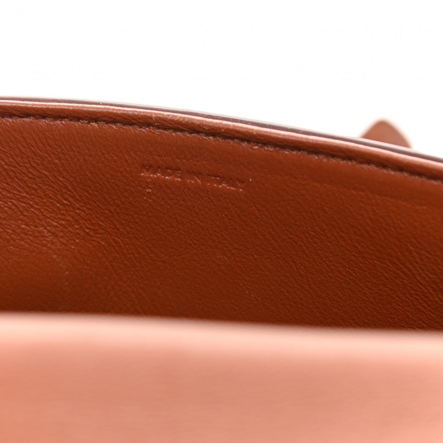 Calfskin Crocodile Embossed Medium Tassel Bag Tan
