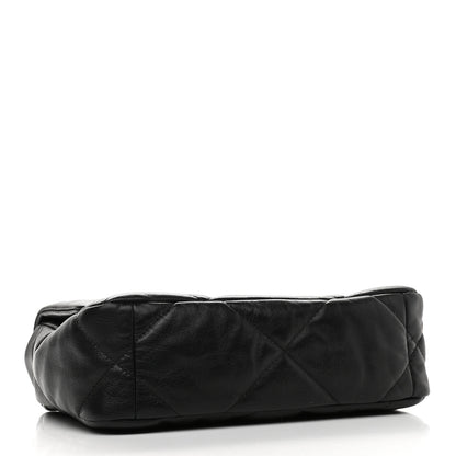 Chanel Goatskin Quilted Medium Chanel 19 Flap Black 4 of 9