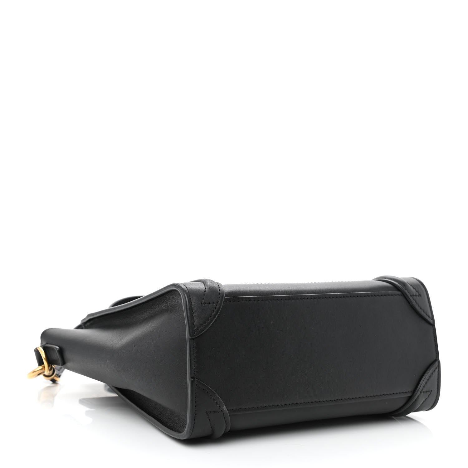 Celine Smooth Calfskin Nano Luggage Black 4 of 12