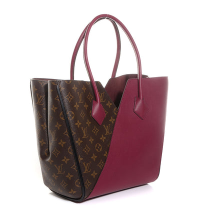 Louis Vuitton Calfskin Monogram Kimono Tote Aurore 3 of 9