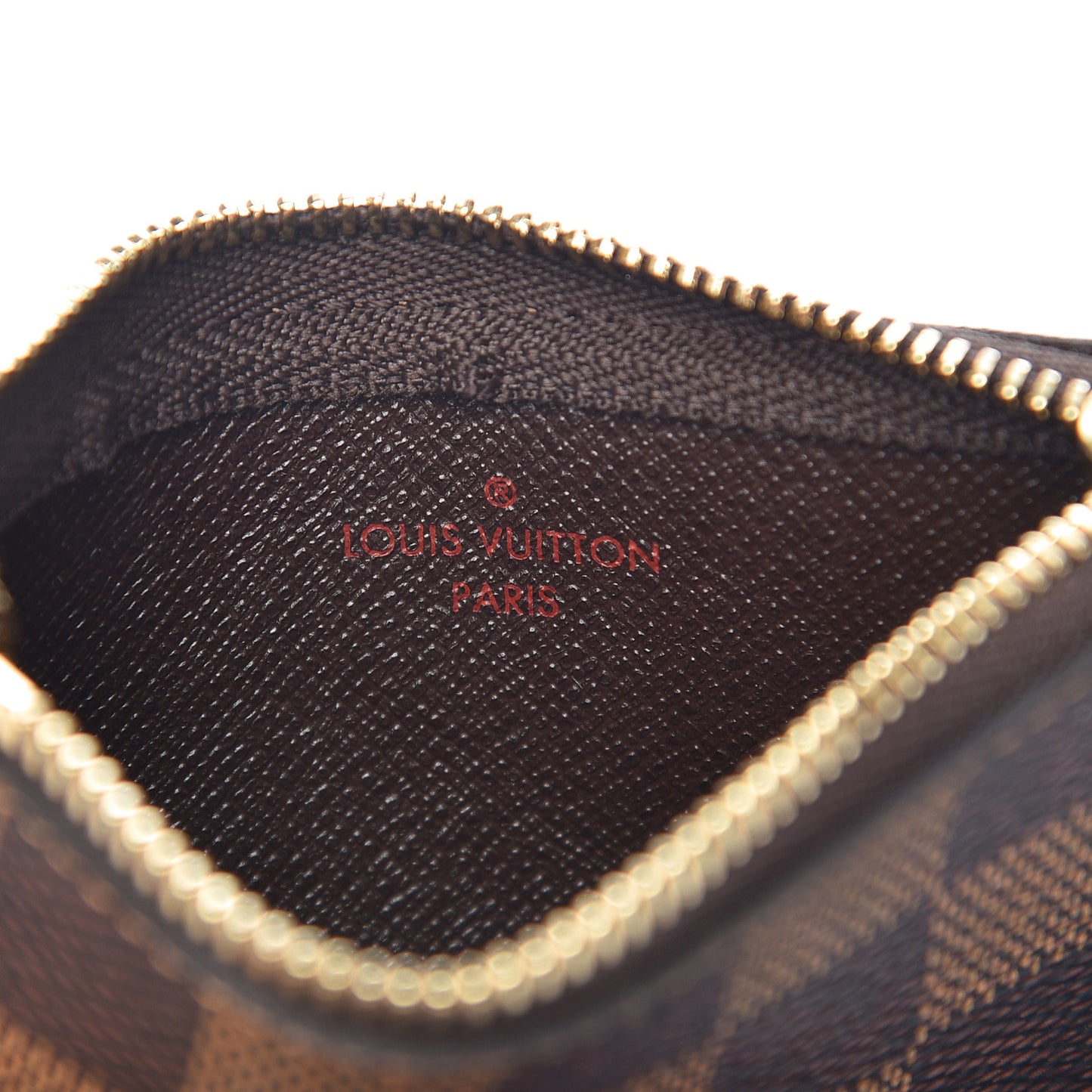 Damier Ebene Key Pouch