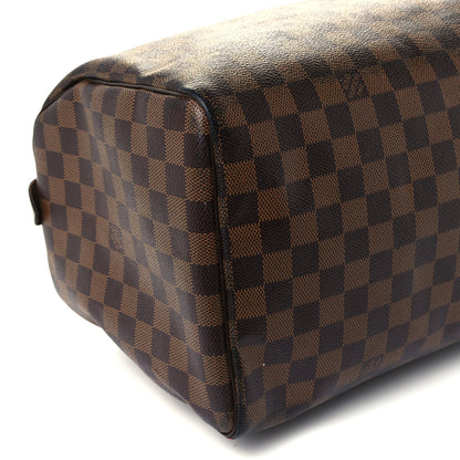 Louis Vuitton Damier Ebene Speedy 35 8 of 10