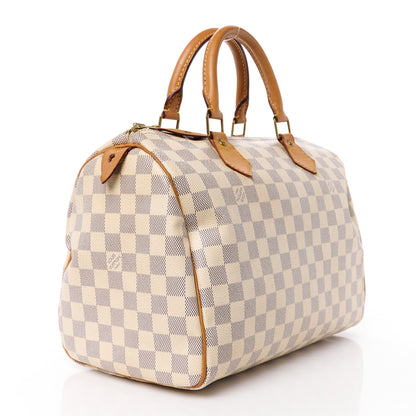 Louis Vuitton Damier Azur Speedy 30 3 of 14