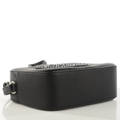 Gucci Pebbled Calfskin Studded Small Soho Disco Bag Black 4 of 7