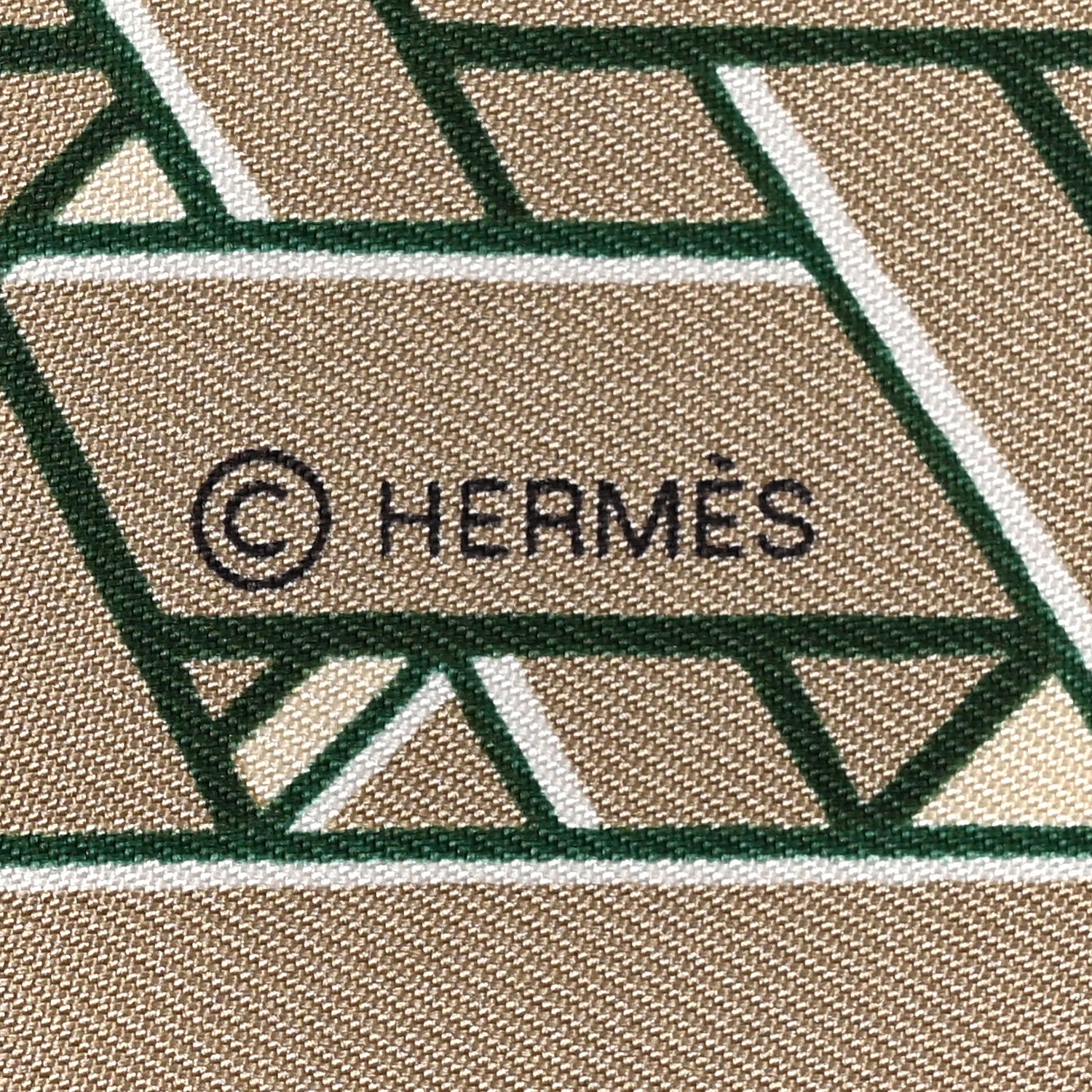 Hermes Silk Masan & Masan Scarf 90 Grege Potiron Bois De Rose 4 of 4