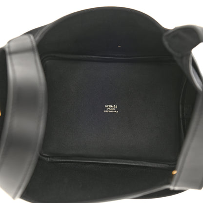 Hermes Toile Goeland Swift Cargo Picotin Lock 18 Black 5 of 9