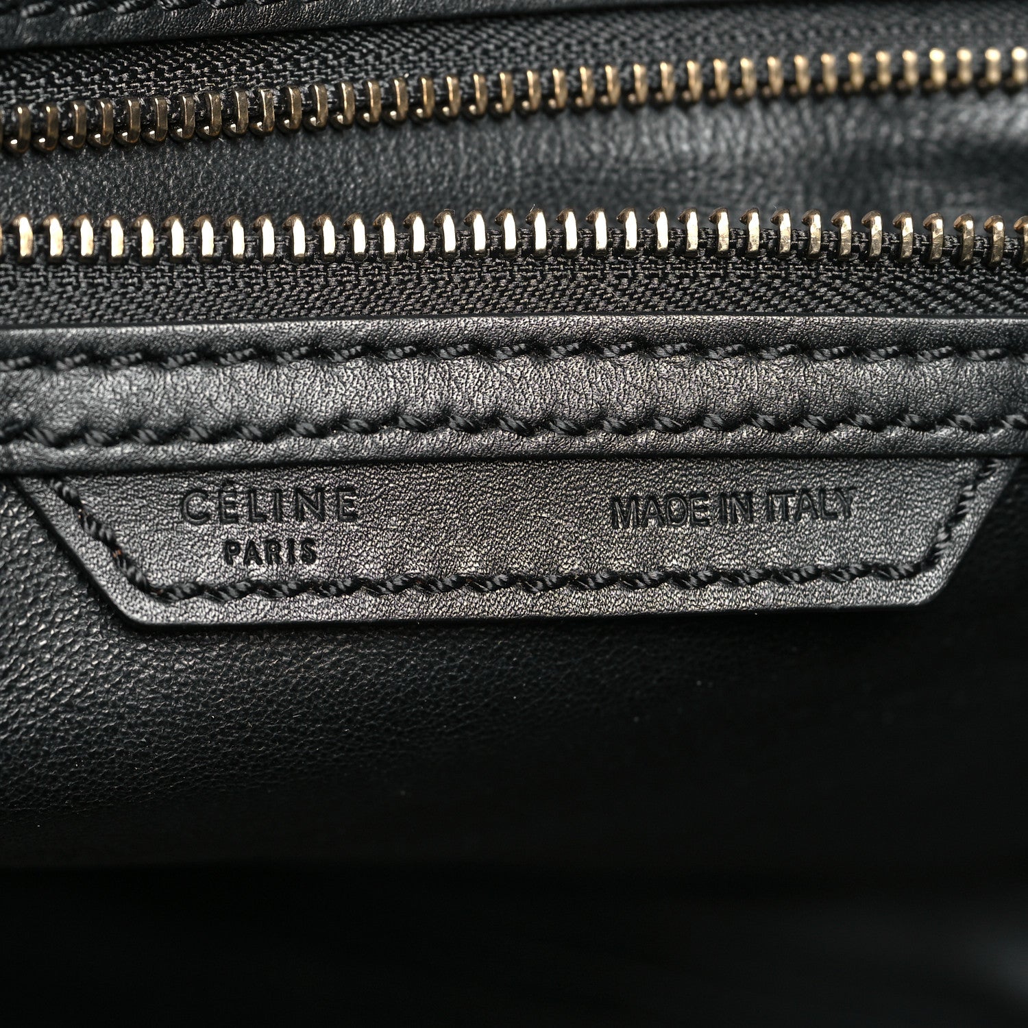 Celine Smooth Calfskin Shoulder Luggage Black 5 of 13